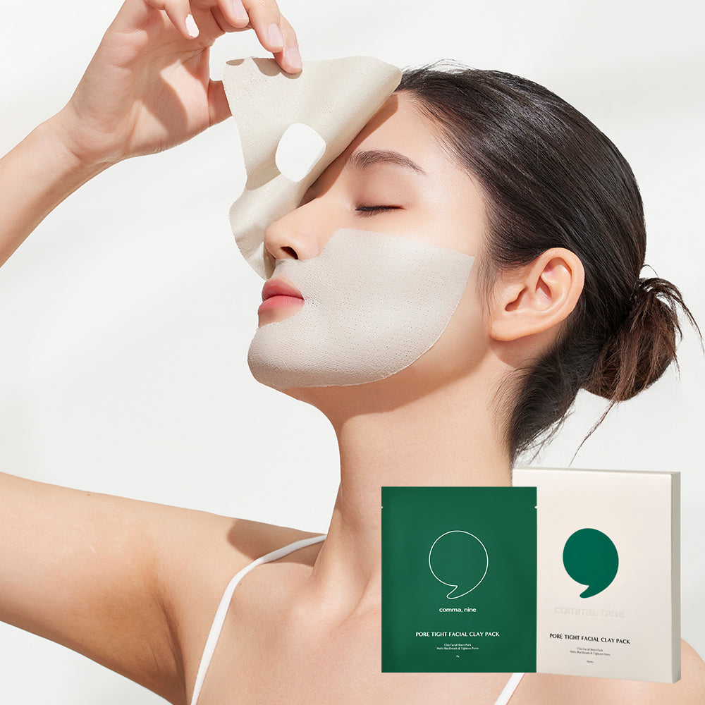 콤마나인 석고팩 (모공 리프팅 작은얼굴)